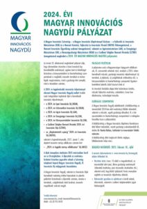 33. Magyar Innovációs Nagydíj