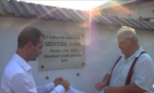 Emléktáblát avattak a tekerőkészítőnek