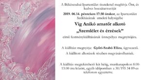 Vig Anikó – „Szemlélet és érzések”