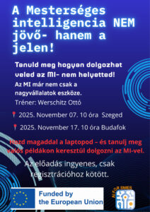 Szegeden és Budafokon is ingyenes MI-workshop az IPOSZ szervezésében